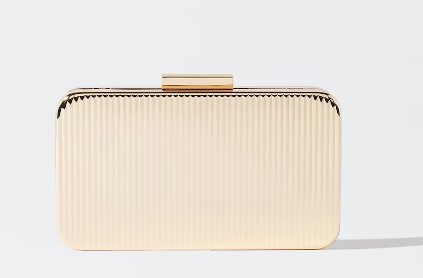 PARFOIS Bolso de fiesta estilo clutch convertible a bandolera