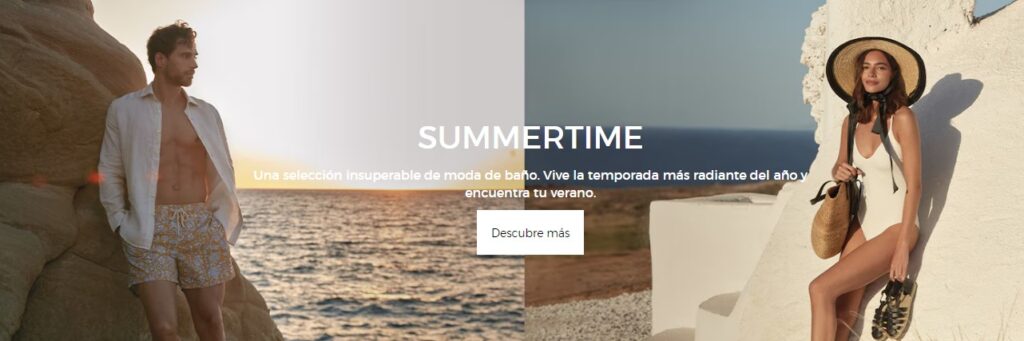 BANNER EL CORTE INGLES SUMMER TIME