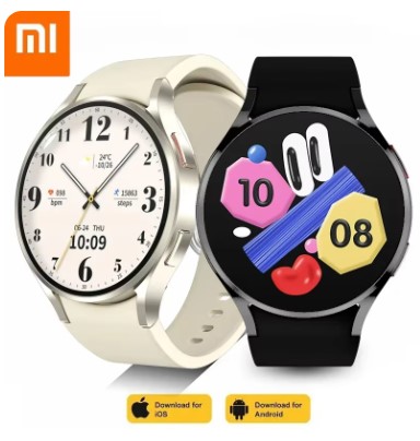 Xiaomi-reloj inteligente 6 para hombre, dispositivo con seguimiento GPS, Pantalla Amoled siempre, temperatura corporal, BT, habla, novedad de 2024