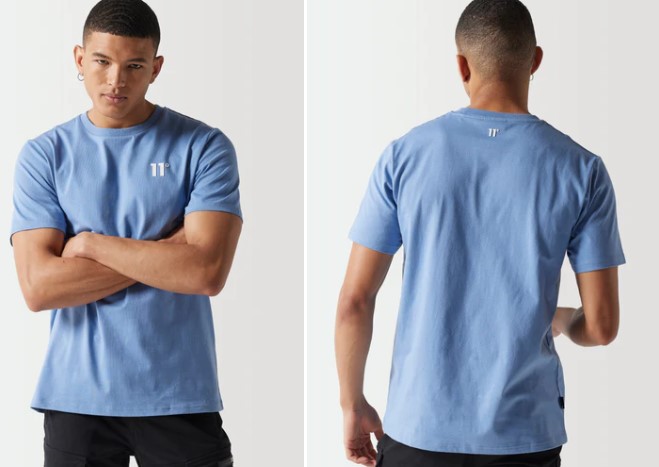 11 Degrees CORE Camiseta - Azul Elemental