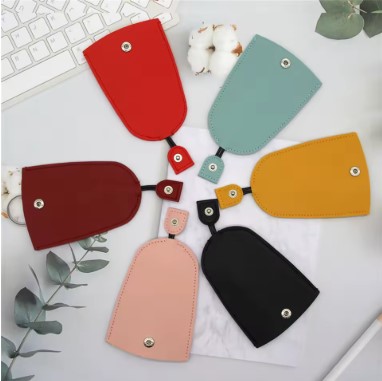 Funda de cuero PU para llaves