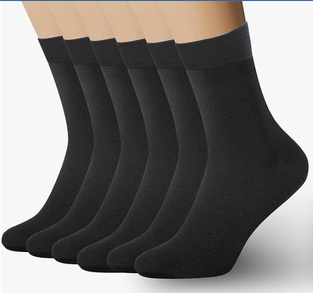 HAODIUSB88 Calcetines Hombre Mujer 6 pares Calcetines